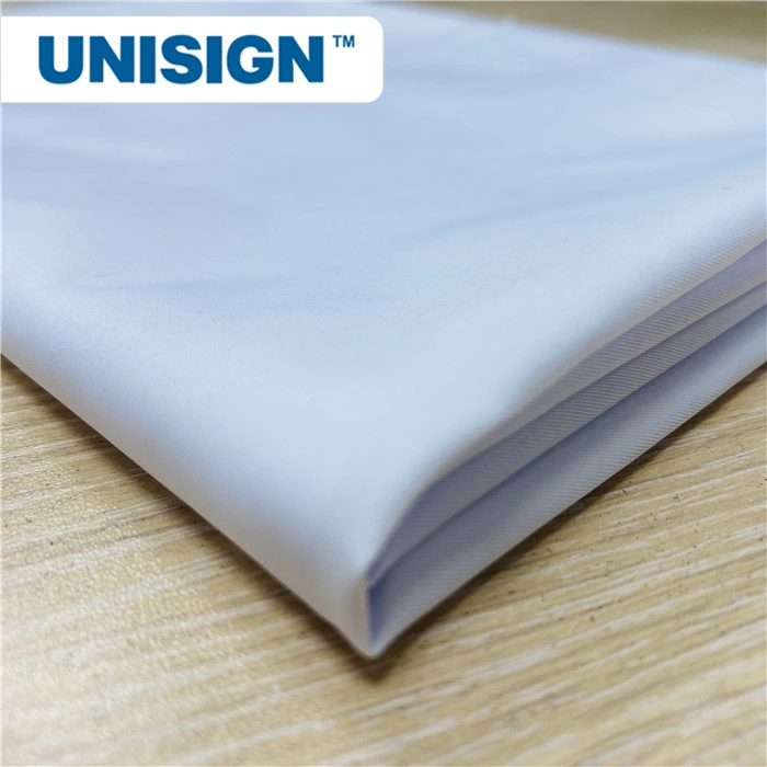 100% Polyester Backlit Fabric Dye Sublimation Printing Textile White Backlit Lightbox Textile