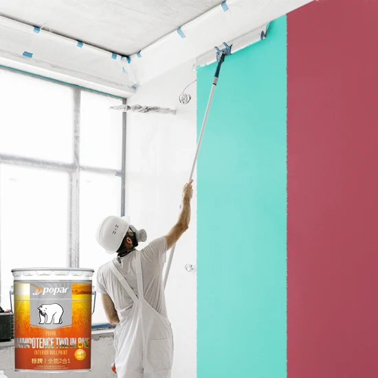 Water Based Acrylic Emulsion Interior Wall Paint Coating with French Voc a+ for Building Decoration